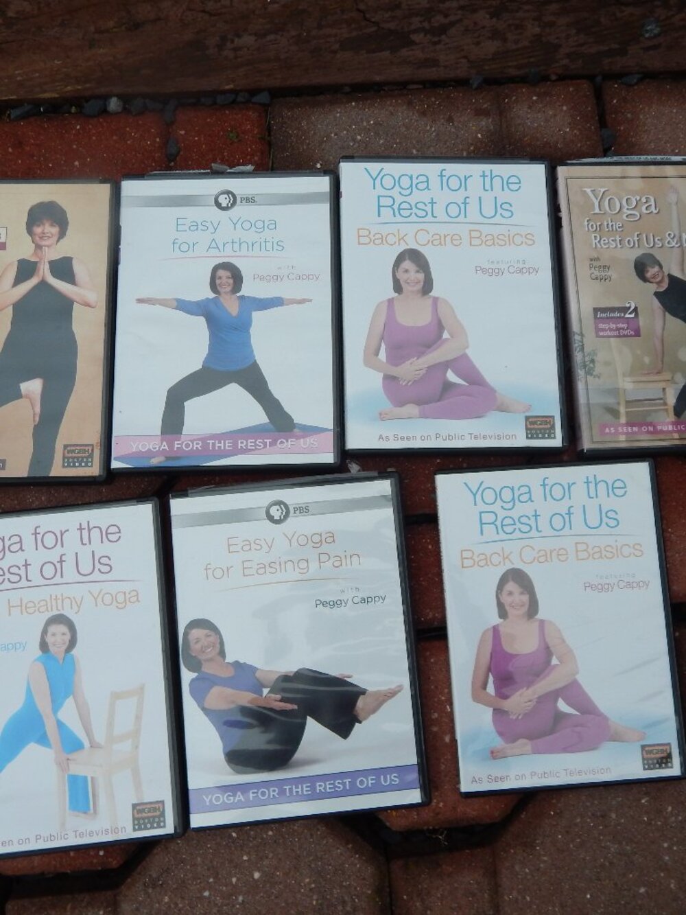 Peggy Cappy Yoga DVD Workout Lot Exercise